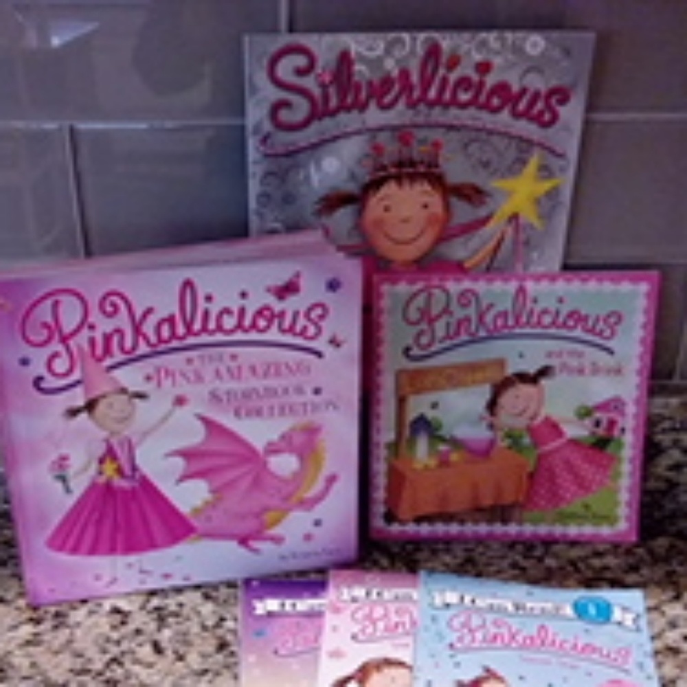 Pinkalicious book collection by Victoria Karr.